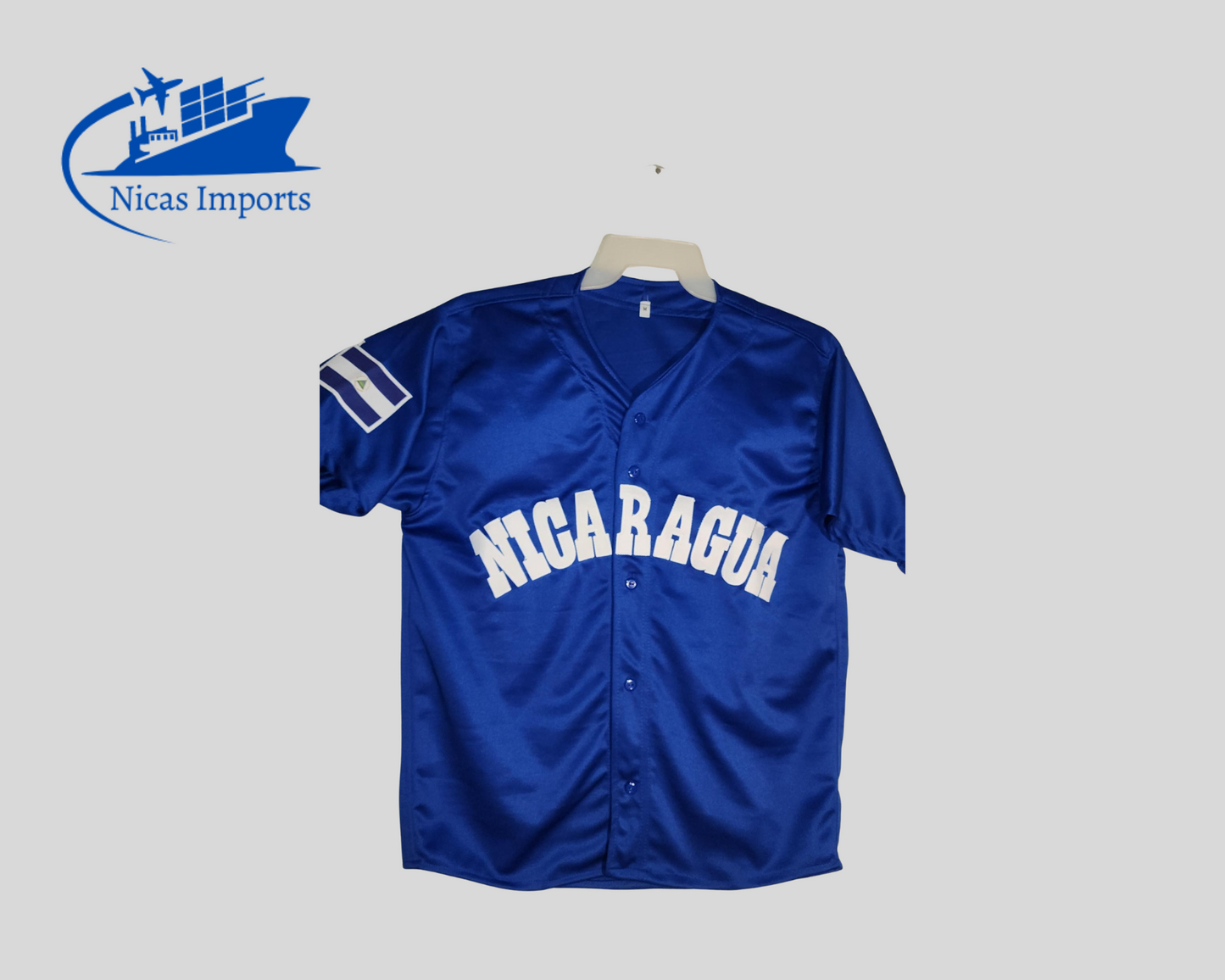 Camisa Jersey "Nicaragua en letra de Molde"